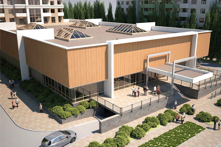 Нежилых зданий