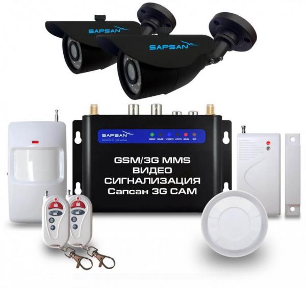 Sapsan 3G CAM "Дача"GSM сигнализация с видео
