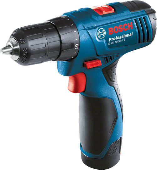 Аккумуляторный шуруповерт GSR 1080-2-LI
